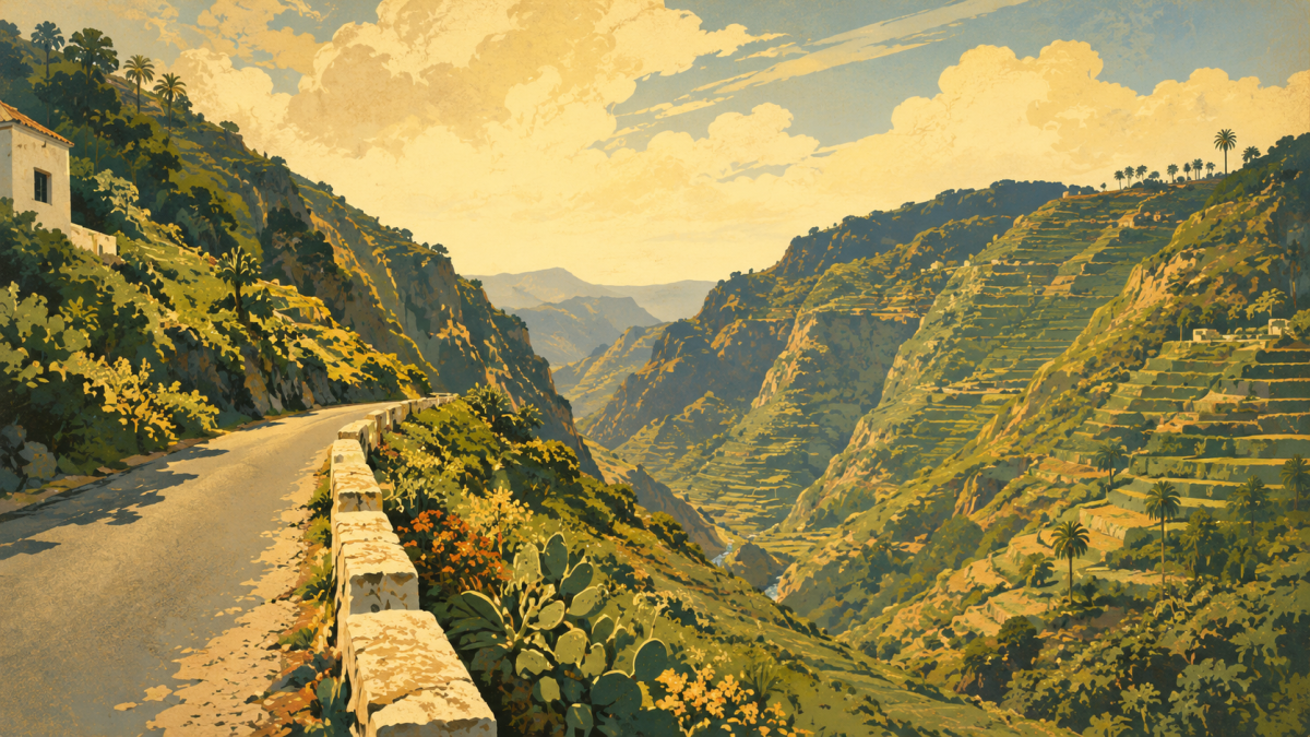 Barranco de la Virgen bei Firgas